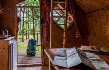 Overnachten in een boomhut - Camping Torentjeshoek