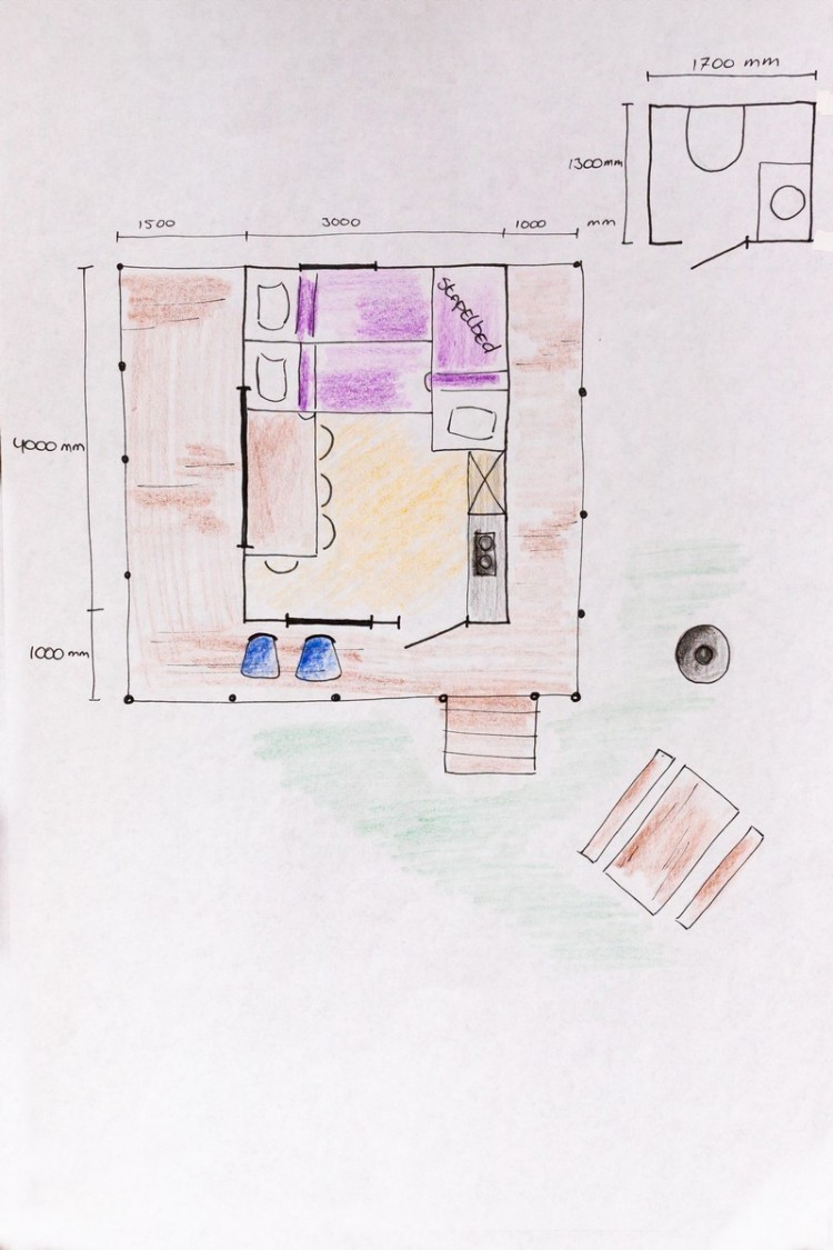 Boomhut type 2 PlattegrondenTH 